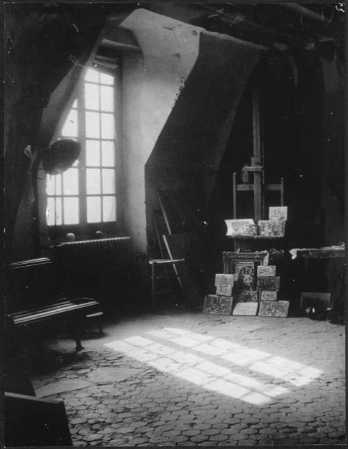 birdsong217: Brassaï Picasso’s Studio, Rue des Grands-Augustins, Paris, 1945.