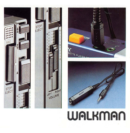design-is-fine:  Sony Walkman TPS-L2, portable stereo cassette player, 1979. Japan.