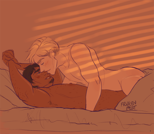 froekenpest: trying to cheer myself up with drarry ;A; who wears their glasses to bed, honestly I ha