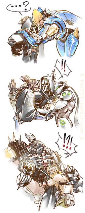 koch43:Reaper needs love, and hugs.&gt;&gt; [FULLSIZE] Click here (I’m not gonna tag them all…)