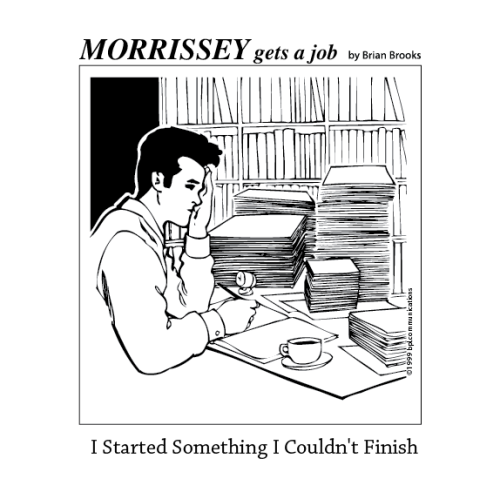XXX nevver:  Morrissey Gets a Job, Brian Brooks photo