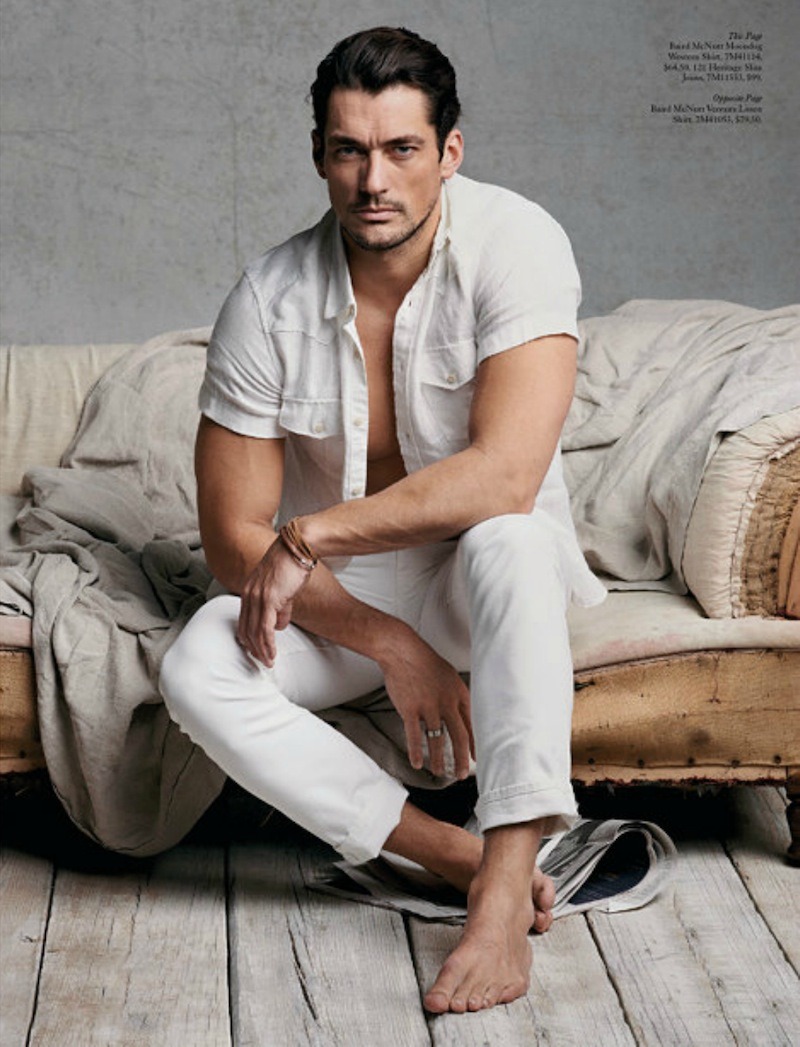 officialdavidgandy:  Set B: British Supermodel David Gandy for @LuckyBrand