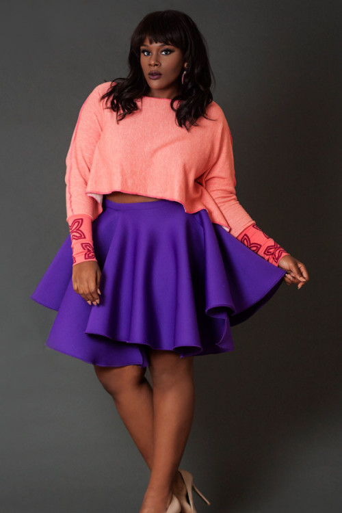 Nakimuli Purple Mambo Skirt