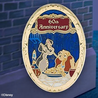 Here is a look at the next Disney Store Europe pin featuring Lady and the Tramp. It&rsquo;s LE 3