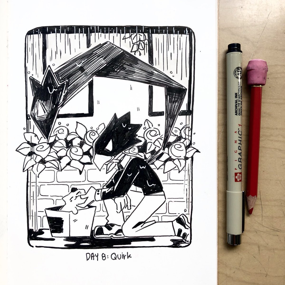 maplebars:  some of the bnha inktobers i’ve done so far! i’ve been posting the