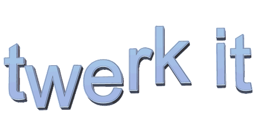 flaunter:  i made another twerk it gif!! but it’s blue now u feel 