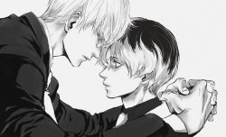 lacuna-matata:  Arima and Sasaki Art by jujuwanko※