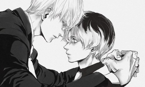 lacuna-matata:  Arima and Sasaki Art by jujuwanko※ Permission to upload this work was granted by the artist.Do NOT repost/remove credit. Please like on Twitter! 