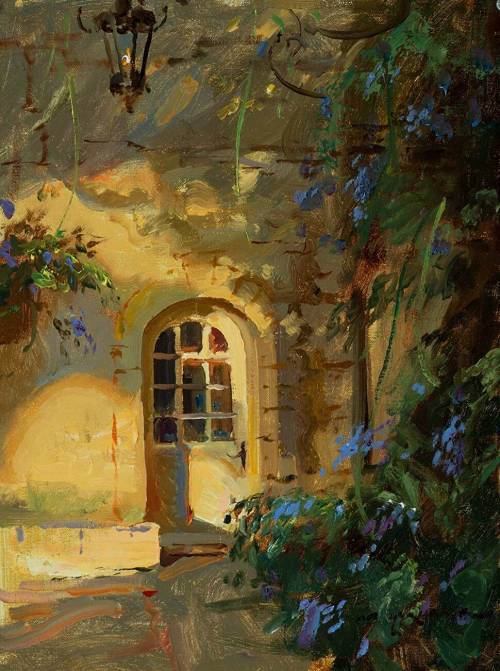 antoniettabrandeisova: First Light in The Courtyard, Daniel Gerhartz