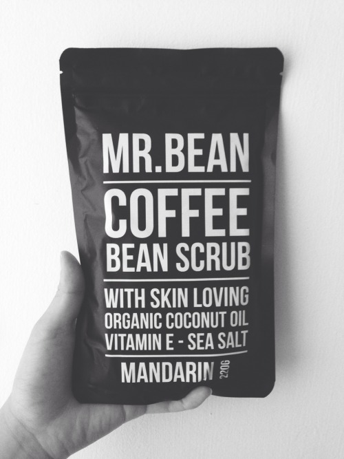 gossipinq:I love my new body scrub from Mr Bean Body Care! This scrub is perfect to improve skin imp
