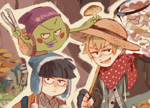 Close-up preview of @viridilly ‘s piece for Sweaters and Such: A Mob Psycho 100 Fanzine Check out ou