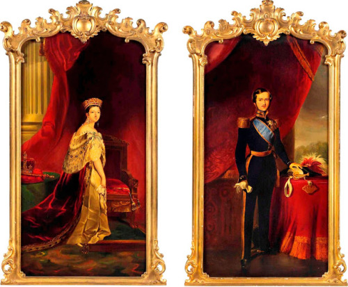 royaltyandpomp: THE KINGS H.M. Queen Victoria of Great Britain and H.R.H. Prince Consort Albert of G