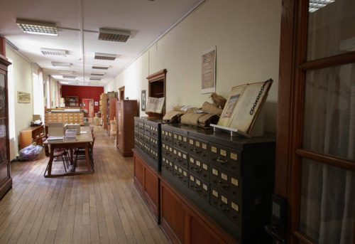 speciesbarocus:Library &amp; Archives @ Couvent des Dominicains de Colmar (est. 1289).Today, Unterli