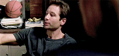 evenstars:  Mulder: I love you. Scully: Oh, brother.