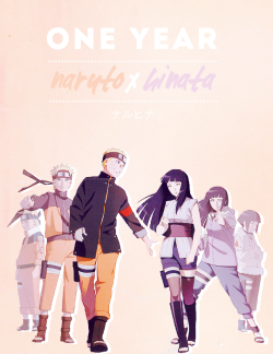 hinaxnaru:  NARUTO X HINATA | 2014-2015 it is almost the first year anniversary of naruto and hinata being officially made endgame. since then, our fandom has been blessed with a ridiculous amount of naruto x hinata and uzumaki family. what a glorious