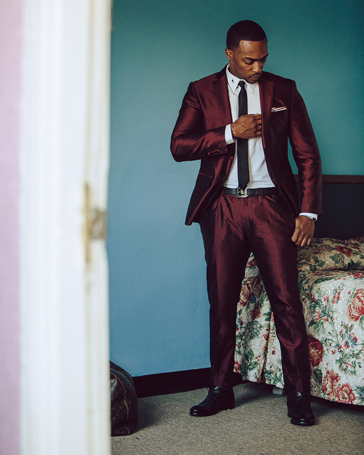 mlikemarcel:  Anthony Mackie, by Nicholas Maggio for Rhapsody (April ‘14) 