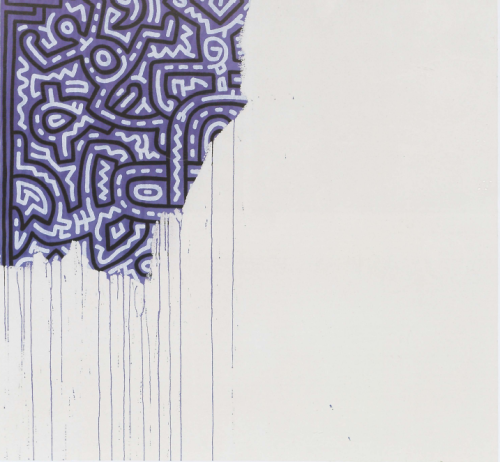 XXX theroyaltenenblarghs:  Keith Haring - Unfinished photo