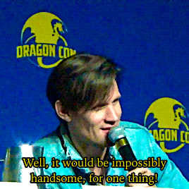 thespacehairandthespaceidiot:Matt’s thoughts on baby making with Alex. (X)