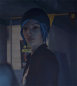 nomtheburritos:captainightingale:max and chloe + looking at each other I dare you to look me in the 