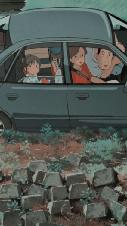  ೖ୭– ; spirited away ; studio ghibli - wallpapers.credit, like or reblog if you use, please! ♡