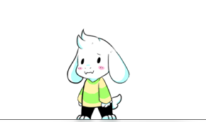 Undertale Shimeji Asriel Download Undertale Shimeji Asriel Download