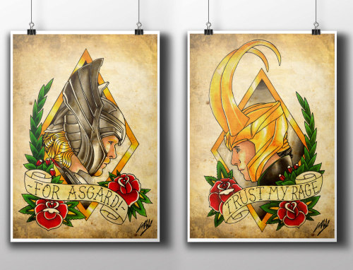 geek-studio:Tattoo Parlor Prints by NebulaPrints