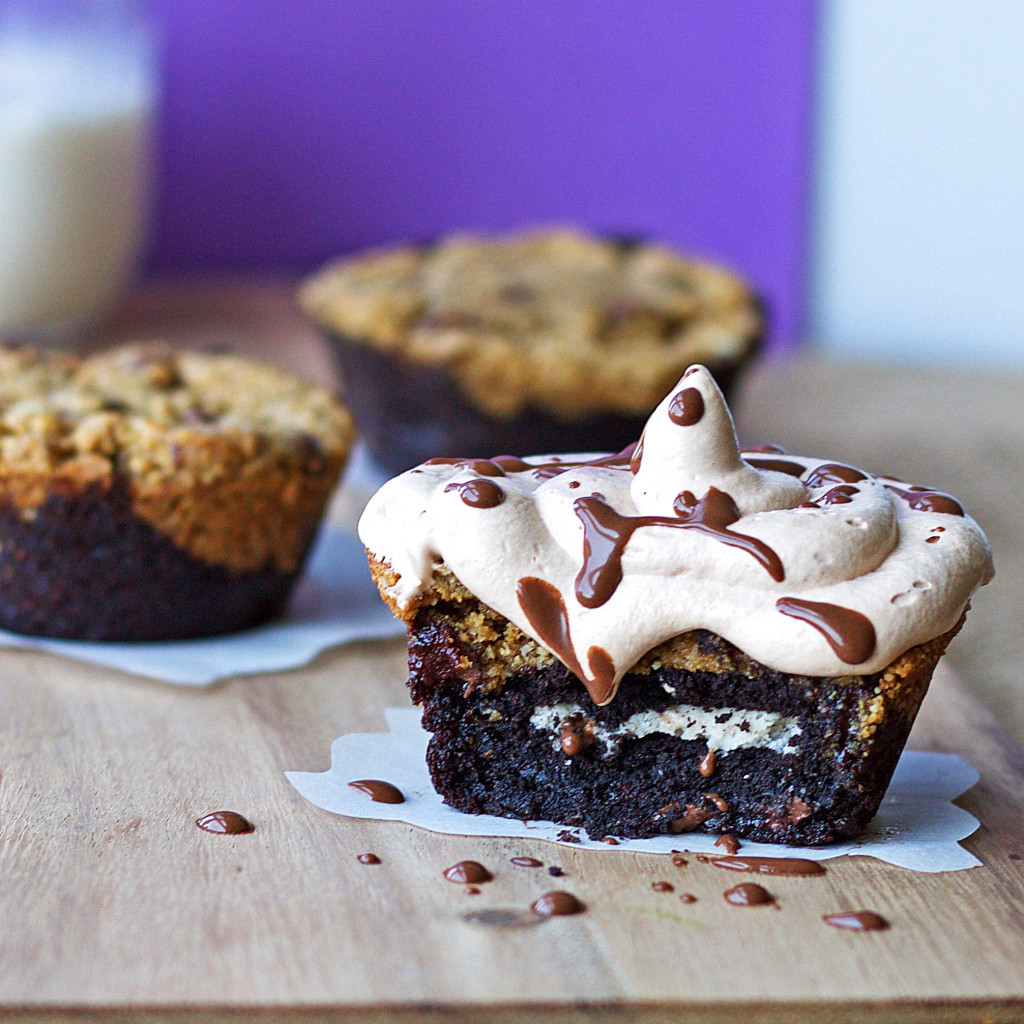 nom-food:  Cookies n cream brookies