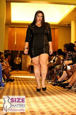 planetofthickbeautifulwomen:  Laura Johnson @ The Plus Night Out NYC Fashion Show 2013 