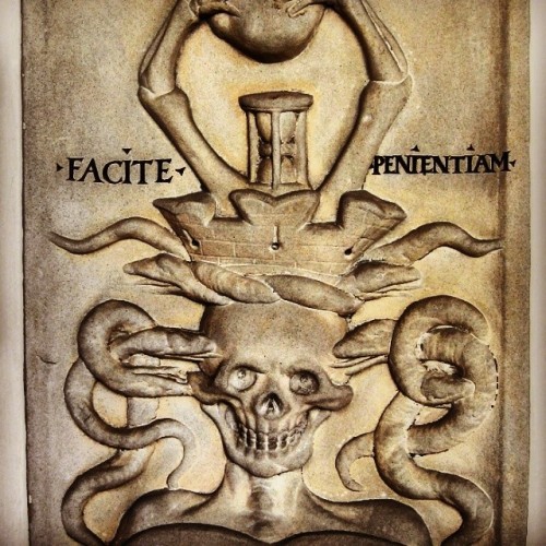 blackpaint20:From the  cloister of St. Anne’s Church in Augsburg #death#Mementomori