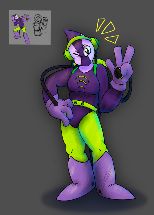 Picture Of A Friends Superhero Character That He Made For His Class.