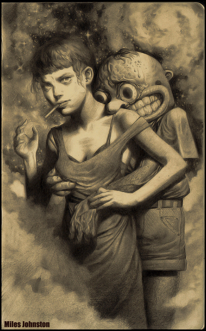 pinuparena:  &ldquo;Fixation&rdquo; by Miles Johnston 