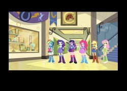 daisyazuras:  equestria-after-dark:  applejackmod:  fuck—no—my—little—pony:  Concept Art of the MLP movie.  The hallway itself is very true to the show’s style…I’m scared.    The Equestria Girls show.  It&rsquo;s so obviously fake, but I
