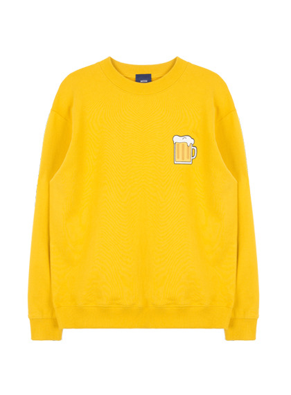 Wooshin -  MXM 15FW Beer Sweat Shirt Sweatshirt: x /  35,000 원