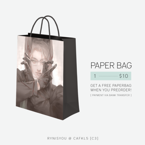 See you at CAFKL this weekend!E-mail rynisyou@gmail.com to preorder and receive a free paperbag and 