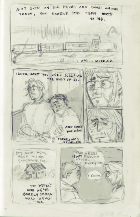 ehlihr: been spending my breaks at work and between and during classes when bored drawing this comic