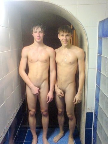 swimrboi:  just-a-twink:  2 hot buds straight from the shower… :))     Great couple