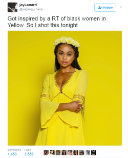 honestlyyoungpersona: Black Women are pure inspiration Pure sunlight