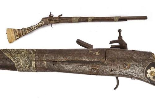 Albanian miquelet musket, 19th century.from Czerny’s International Auction House