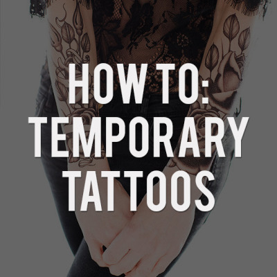 ink-pedia:
“ Hey guys, what’s up? After some questions on how to decide to get a tattoo, I decided to make this post. Temporary tattoos can help you make a decision and are really easy to make at home. I’ll show you how to step by step with a tattoo...