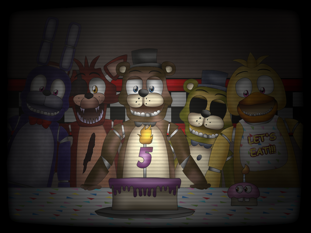 The Five Nights at Freddy's Legacy - 5th Year Anniversary (Artwork