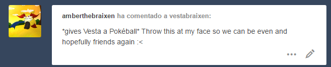 vestabraixen: @amberthebraixen TREAT HIM TO DINNER!!!!  End of the mini arc  x3