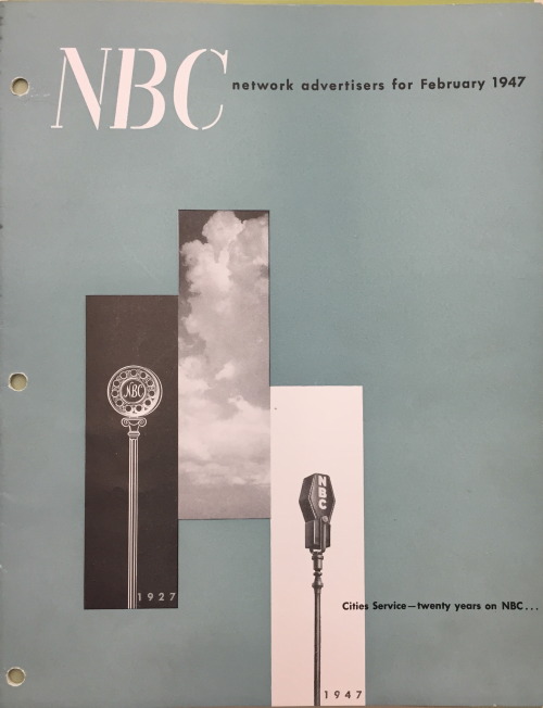 “Cities Service–twenty years on NBC” (1947)