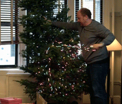 fireflies-and-moonbeam-pies:  How to clean up Christmas Louis CK style.