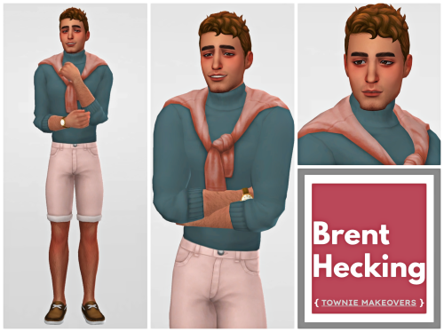 ✿ Townie Makeovers - The Hecking Family▶ Genetics &amp; Skin DetailsBrent:Face:Hair // Brows (Di