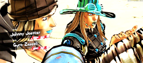buttcanine:  Spin Spin!   go go zeppeli