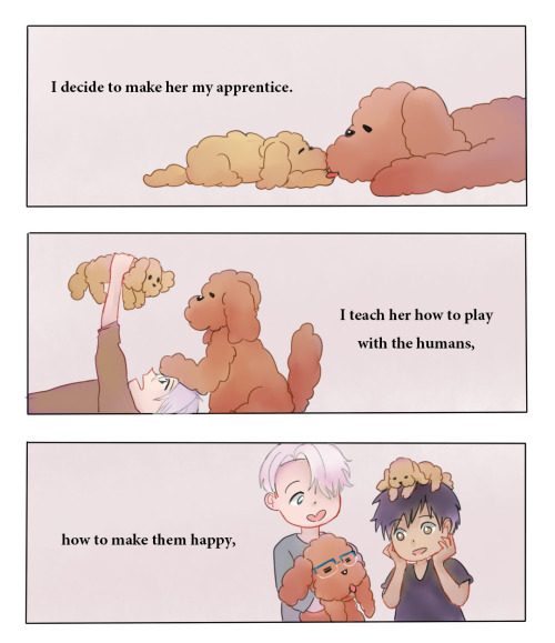 yuri-on-ice-confessions:  yaoionice:  I’M SOBBING  WHY WOULD YOU DO THIS I’M SO WEAK TOWARDS PET POV THINGS DONT DO THIS TO ME ;-; 