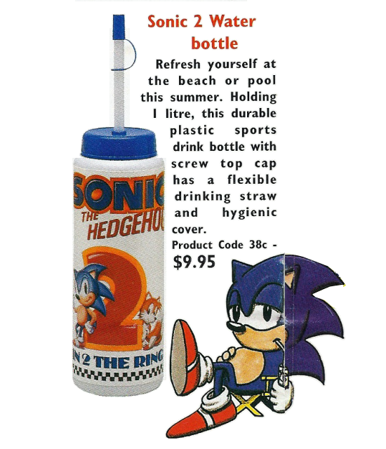 Sonic the Hedgehog Sports Bottles