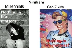 hduece:  foreversaba:  grandnutin:  dietloafers: gen z kids don’t give a single fuck and they’re all like 9  Actually, Generation Z began in 1998. So if you’re 19 or younger, you’re gen Z    Actually Actually I’ve read that it began in 95. So