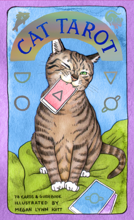 The cat’s out of the bag!I have a Cat Tarot deck that is being released April 2nd 2019 - but it’s av