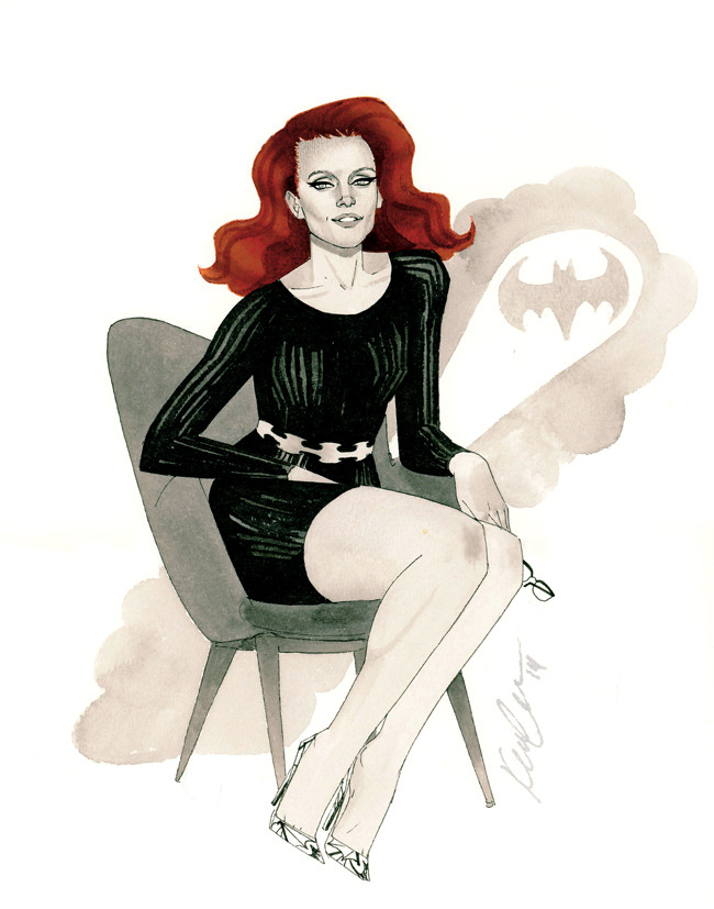 kevinwada:  Barbara Gordon HeroesCon 2014 sketch Done for the amazing and talented